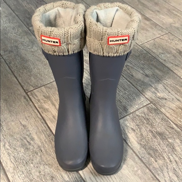 hunter mid rain boots